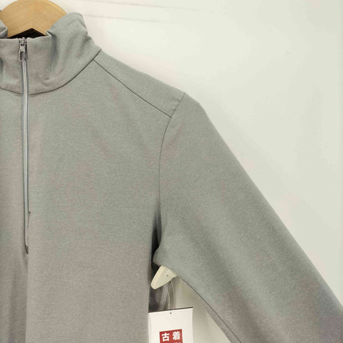アールエルエックスラルフローレン RLX RALPH LAUREN ロゴ プリント ハーフジップ サムホール スタンドネック ゴルフウェア トップス レディース import:M