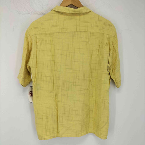 テンダーロイン TENDERLOIN レーヨン100 絣 S/S オープンカラーシャツ メンズ JPN:M