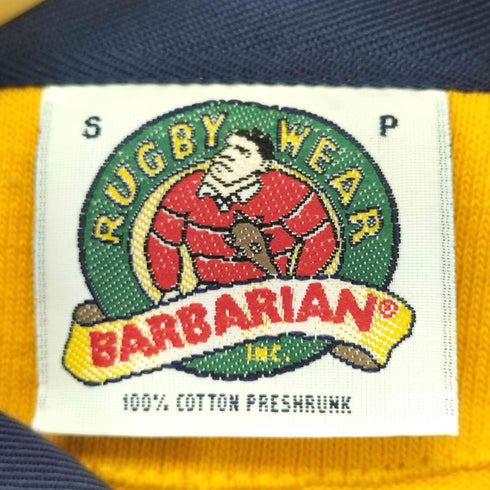 バーバリアン BARBARIAN カナダ製 S/S ポロシャツ メンズ JPN:S
