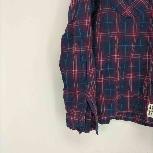 ルーカーバイネイバーフッド LUKER BY NEIGHBORHOOD ロゴ刺繍 L/S チェックネルシャツ メンズ JPN:S