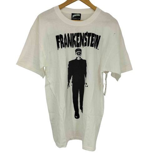 Monsters Frankenstein 両面プリント クルーネックTシャツ メンズ JPN:L