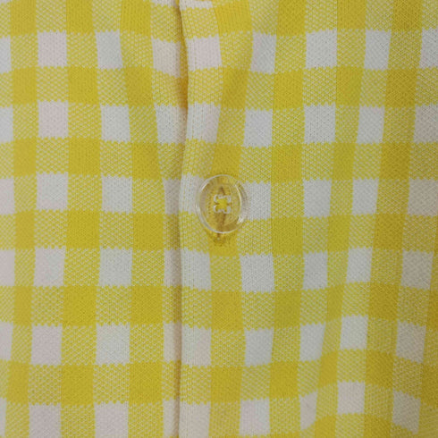 ビームスボーイ BEAMS BOY 14ゲージポリエステル ジャガードギンガムカーディガン レディース