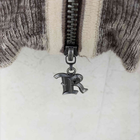 オンリー ONLY ダメージ加工ジップアップブラウス レディース import:L