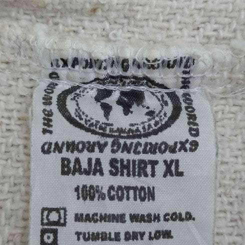 メキシコ製 バハシャツ メキシカンパーカー メンズ import:XL