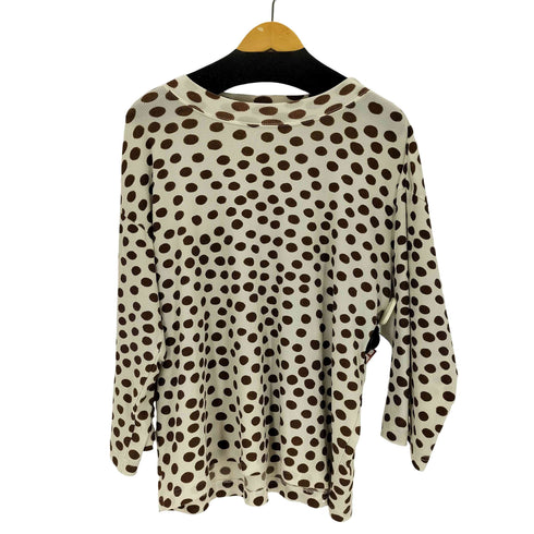イッセイミヤケ ISSEY MIYAKE 80S 筆タグ 水玉模様L/S カットソー メンズ