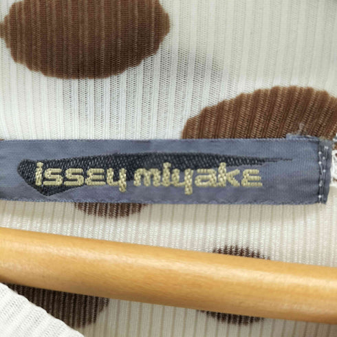 イッセイミヤケ ISSEY MIYAKE 80S 筆タグ 水玉模様L/S カットソー メンズ