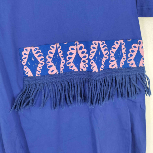 ツモリチサト TSUMORI CHISATO フリンジデザインコットンワンピース レディース 2