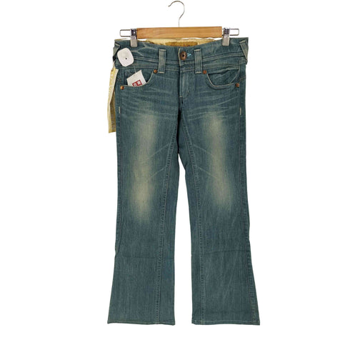 サムシング SOMETHING Vienus Jeans フレア デニム パンツ Y2K レディース 30×33
