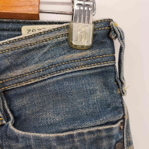 ディーゼル DIESEL 00s Y2K TIMMEN ボタンフライ ウォッシュド デニムパンツ ローライズ レディース W28 L32