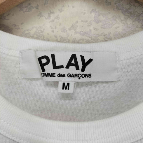 プレイコムデギャルソン PLAY COMME des GARCONS AD2009 ハートワッペン クルーネックTシャツ レディース M