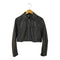 ザラ ZARA ショート丈フェイクレザージャケット レディース import:M