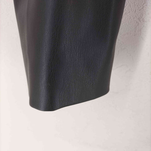 ザラ ZARA ショート丈フェイクレザージャケット レディース import:M