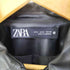 ザラ ZARA ショート丈フェイクレザージャケット レディース import:M