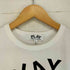 プレイコムデギャルソン PLAY COMME des GARCONS AD2009 ハートワッペン 両面プリントクルーネックTシャツ レディース L