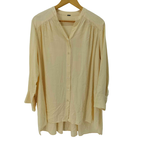 ミラオーウェン Mila Owen 21SS ギャザーAラインチュニックシャツ レディース ONE SIZE