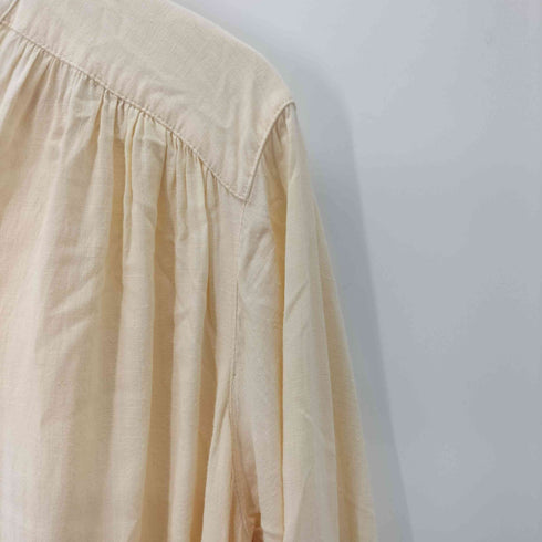 ミラオーウェン Mila Owen 21SS ギャザーAラインチュニックシャツ レディース ONE SIZE