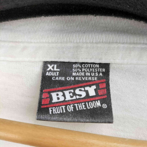 フルーツオブザルーム FRUIT OF THE LOOM 90-00S 両面プリント S/S Tシャツ メンズ import:XL