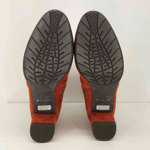 リーガル REGAL GORE-TEX スエード サイドジップ ショートブーツ レディース JPN:24.5