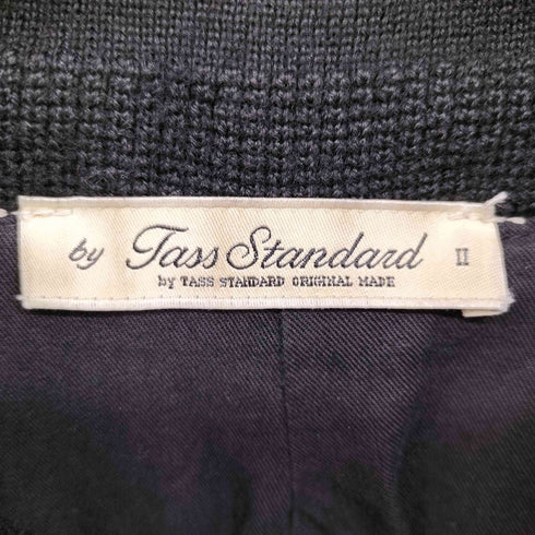 TASS STANDARD 山羊革 ラムレザー スタンドカラー ジャケット シングルライダース メンズ JPN:L