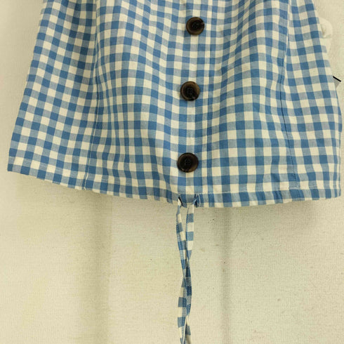 OIOICOLLECTION チェック柄 ビスチェ レディース