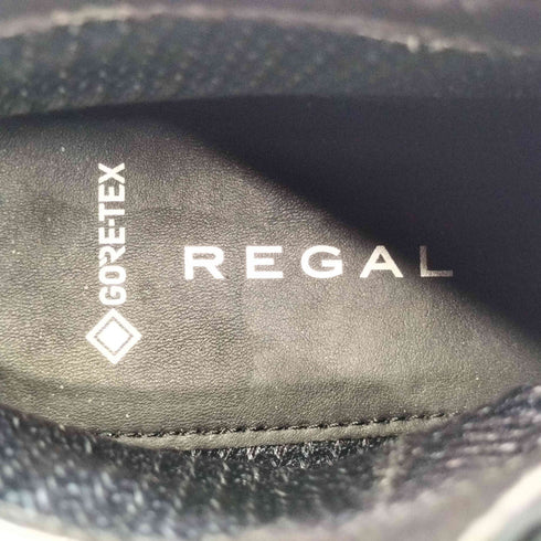 リーガル REGAL GORE-TEX レザー サイドジップ ショートブーツ レディース JPN:24