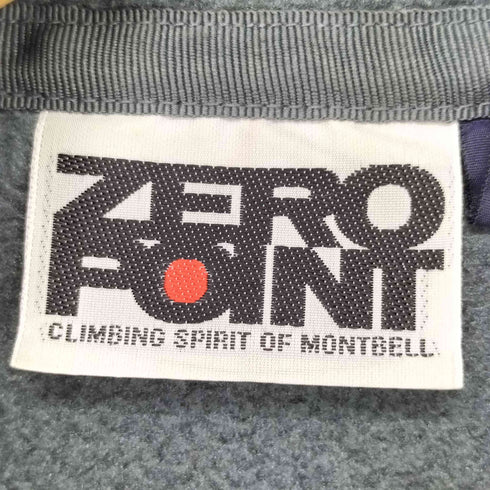 モンベル mont bell ZERO POINT ポーラーテック フリースジャケット メンズ JPN:L