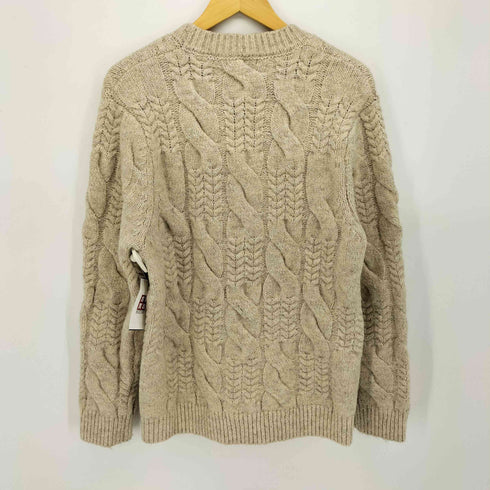 ザラ ZARA Textured Cable Knit Sweater ケーブルニットセーター メンズ import:M