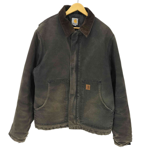 カーハート Carhartt 00S メキシコ製 ダック地 裏地キルティング Traditional Jacket トラディショナル ジャケット メンズ import:L