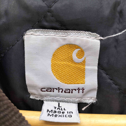 カーハート Carhartt 00S メキシコ製 ダック地 裏地キルティング Traditional Jacket トラディショナル ジャケット メンズ import:L