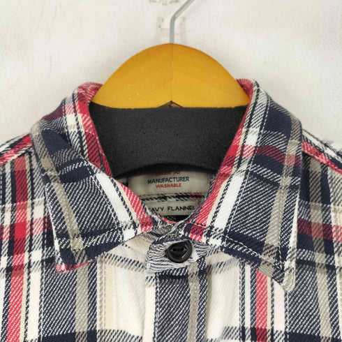 アルカルザ ALCARZA ヘビーウェイト ネルシャツ メンズ M