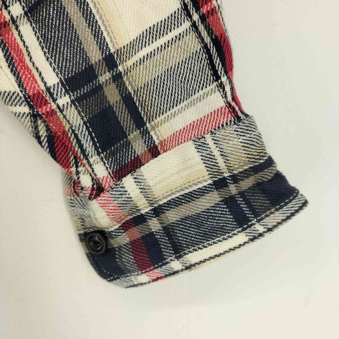 アルカルザ ALCARZA ヘビーウェイト ネルシャツ メンズ M