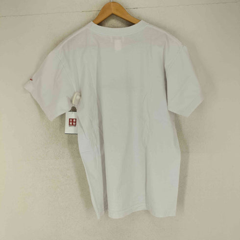 バテンウエア Battenwear USA製 フロント刺繍クルーネックTシャツ メンズ M