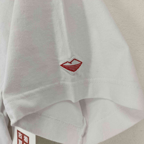 バテンウエア Battenwear USA製 フロント刺繍クルーネックTシャツ メンズ M