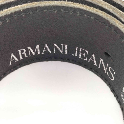 アルマーニジーンズ ARMANI JEANS レザーベルト メンズ 85/104