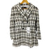 ザラ ZARA ツイードロングブレザー ダブルブレストテーラードジャケット レディース import:S