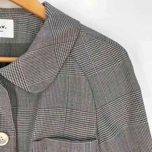 フォーティーナインアヴェニュージュンコシマダ 49AV.Junko Shimada 4ポケット チェック シャツ ジャケット レディース JPN:38