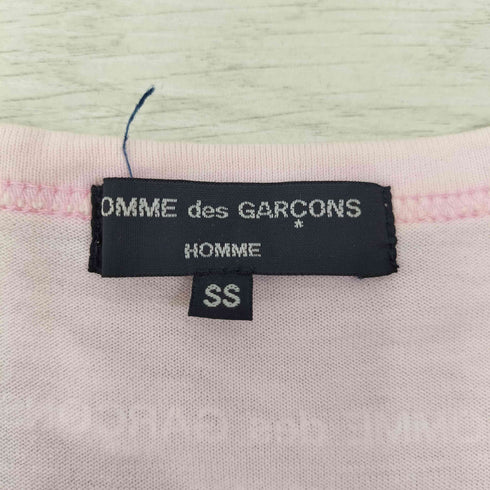 コムデギャルソンオム COMME des GARCONS HOMME AD2008 無地 バックロゴプリント S/S メンズ SS