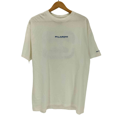 ビラボン BILLABONG 90S エルサルバドル製 両面プリント クルーネック S/S Tシャツ メンズ import:L