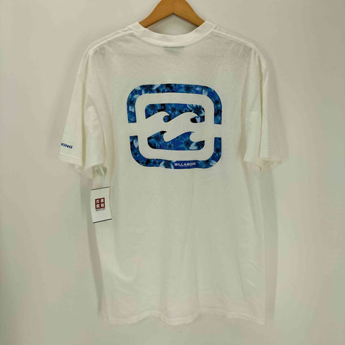 ビラボン BILLABONG 90S エルサルバドル製 両面プリント クルーネック S/S Tシャツ メンズ import:L