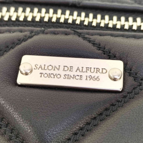 サロンドアルファード SALON DE ALFURD レザー キルティング ショルダーバッグ レディース