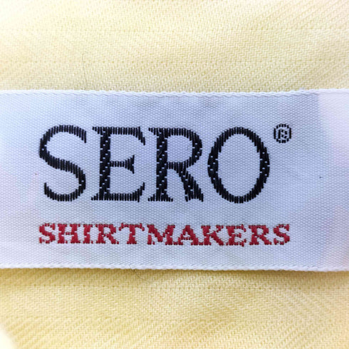 セロ SERO 90s USA製 ENGLISH TWILL コットンツイル 2ポケット ボタンダウンシャツ メンズ import:L