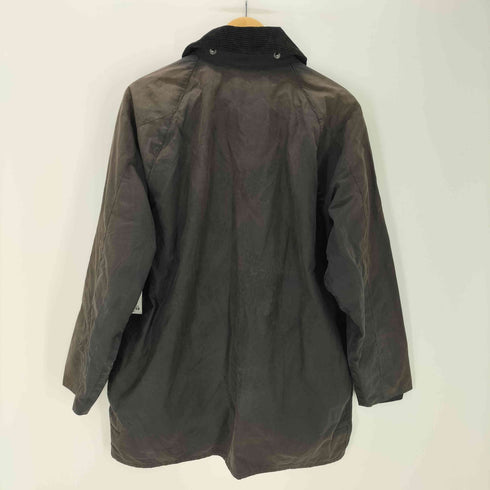 バブアー Barbour 縦ワラント 英国製 裏地チェック BEAUFORT WAX JACKET ビューフォート ワックス ジャケット 縦ワラント メンズ