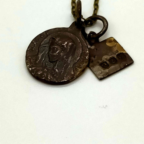 アンプジャパン amp japan LET IT BE カラー マリアネックレス メンズ