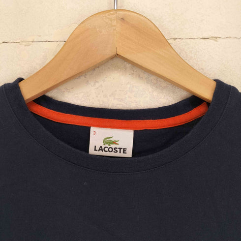 ラコステ LACOSTE フロントプリントクルーネックTシャツ メンズ 3