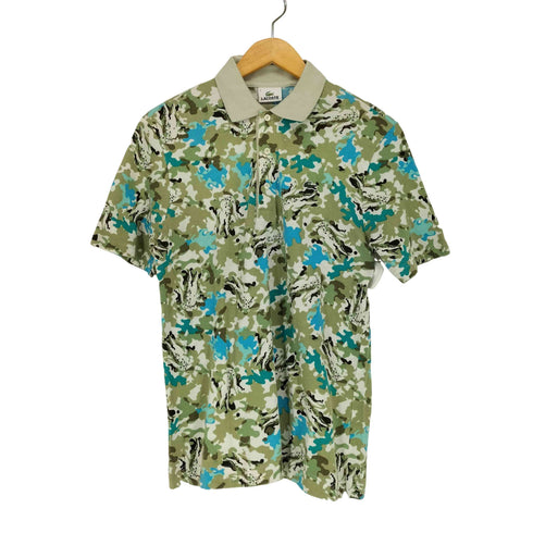 ラコステ LACOSTE カモ柄ポロシャツ メンズ 3