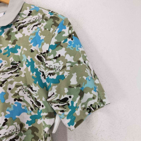 ラコステ LACOSTE カモ柄ポロシャツ メンズ 3