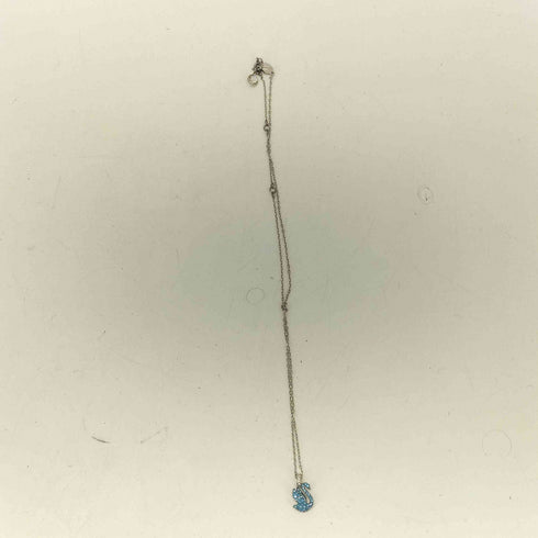 スワロフスキー SWAROVSKI スワン ペンダント pend blue レディース