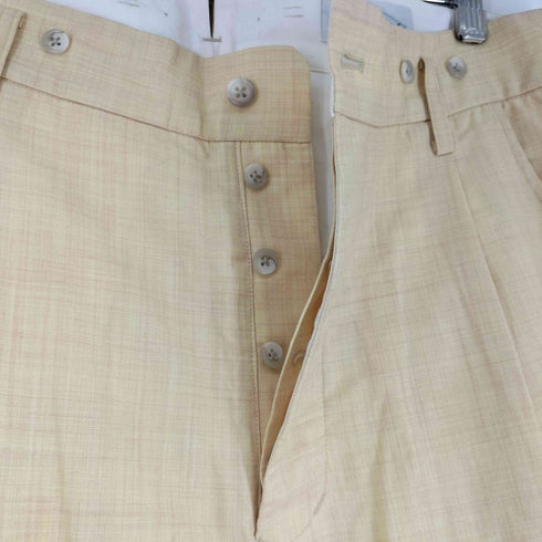 マーヴィンポンティアック Marvine Pontiak 1タック ワイドスラックス メンズ