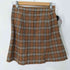 バーバリーブルーレーベル BURBERRY BLUE LABEL ノバチェック柄 ウール混 フレアスカート レディース JPN:36