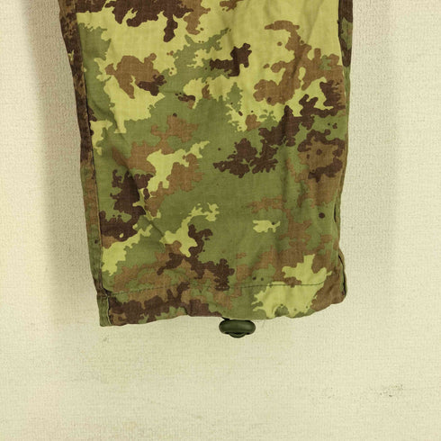 ユーロミリタリー Euro military イタリア軍 リップストップ カモフラ フィールドパンツ メンズ